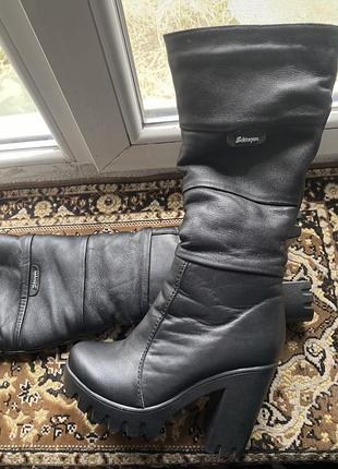 Сапоги зимові теплі