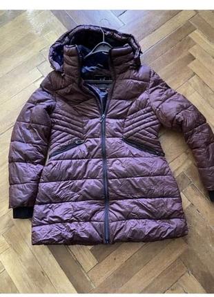 Куртка женская теплая, полупальто стеганое  плащевка