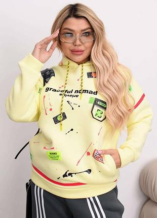 ❗не кошлатиться ❗ женское худи, теплая кофта