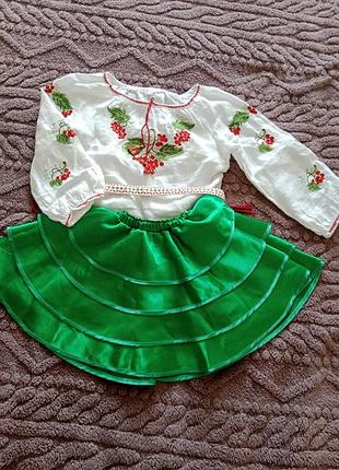 Вышиванка для девочки 105-110 стан хорошо