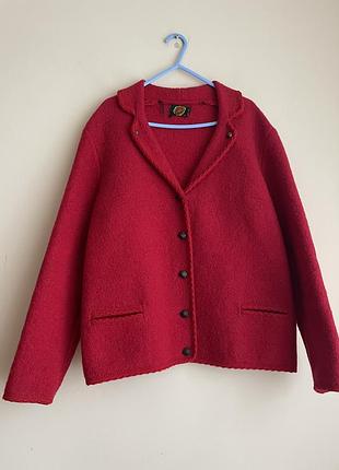 Вінтажний піджак шерстяний