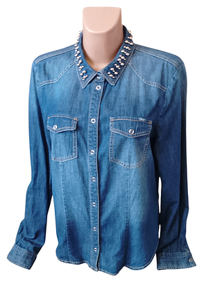 Рубашка джинс женская