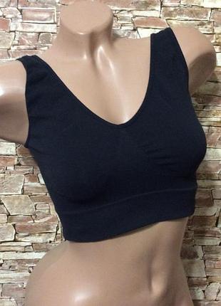 Топ жіночий р.44-46 безшовний на широких бретелях без чашок