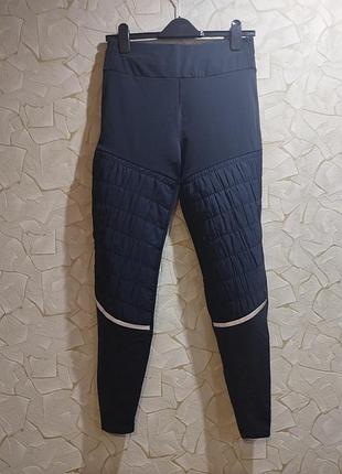 Штани спортивні crane deko-tex трикотажні на флісі з утепленням