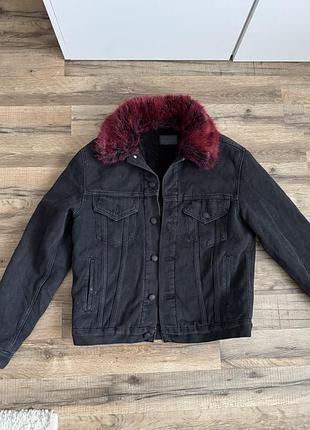 Крутезна зимова джинсова куртка