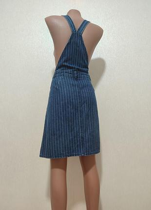 Стильний джинсовий сарафан 2