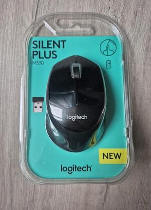 Миша бездротова logitech m330 silent plus