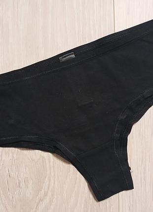 Женские черные трусики хипстеры набор трусиков esmara