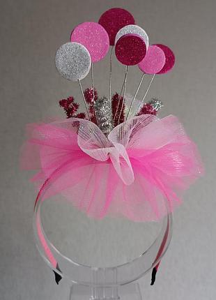 Обруч хлопушка, обруч хлопушка, обруч новогодний, ободок хлопушка, ободок хлопушка