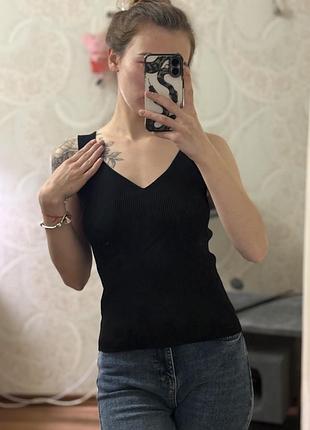 Базова майка в рубчик