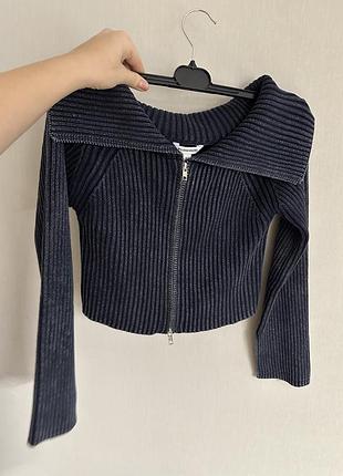 Кофта на блискавці m-l