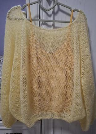 Кофточка павутинка з італійського мохеру