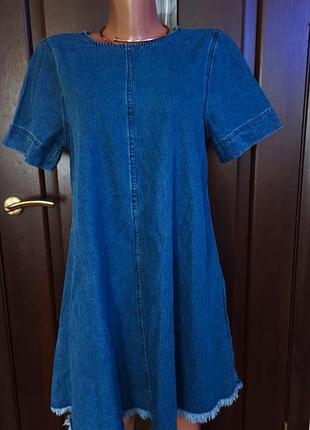 Женское джинсовое платье m&amp;s