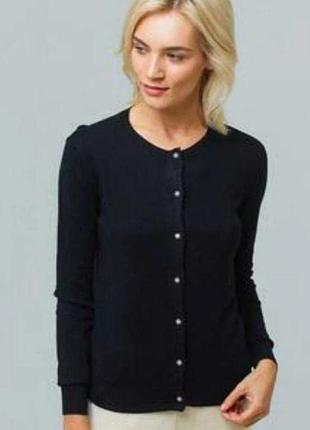 Відмінний кашеміровий кардиган з ґудзиками перлинками