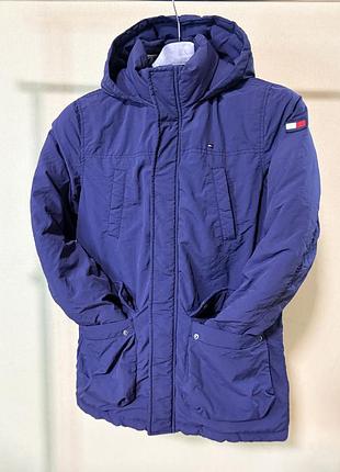 Куртка парка на зріст 164 синя
