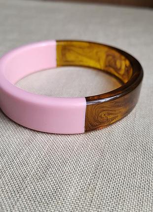 Винтажный акриловый браслет