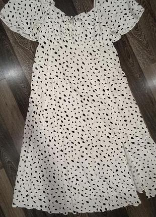 Красивий літній сарафан міді максі сукня плаття віскоза розмір л хл