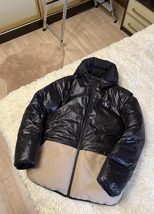 Куртка зимняя тепла практичная ck оригинал бренд
