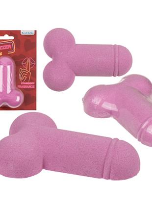 Бомбочка для ван bath fizzer penis strawberry, 100 г