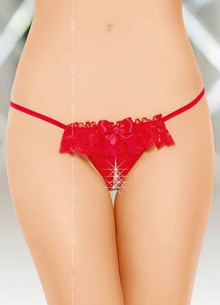 Жіночі стрінги - string 2349, red