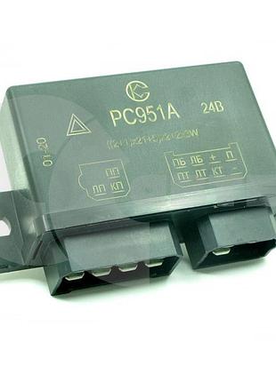 Реле поворотов рс951а 24в камаз, маз, краз, урал, белаз, лаз, газ (пр-во sovek) (рс951а)