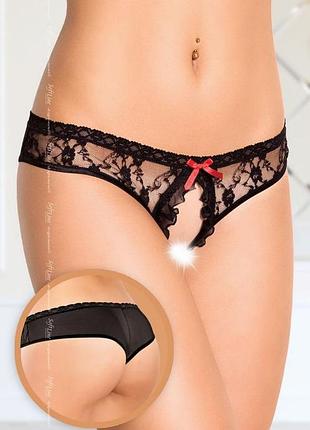 Жіночі трусики - panties 2418, black