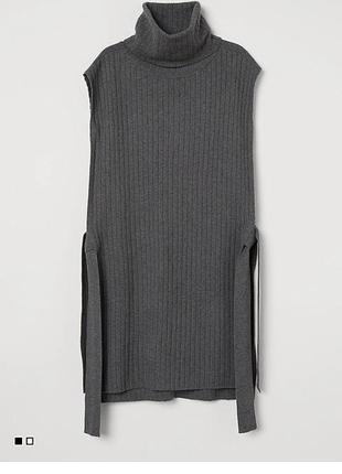 H&m жилет туніка безрукавка кашемір