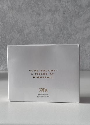 Zara nude bouquet fields at nightfall