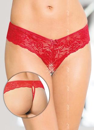 Жіночі стрінги - thongs 2440, red