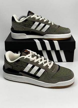 Кроссовки adidas forum exhibit low 2.0 (khaki)