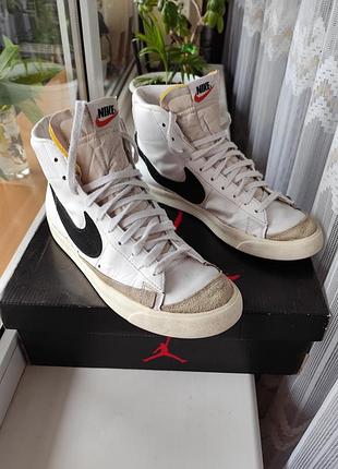 Стильные культовые кроссовки nike blazer mid retro оригинал