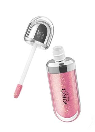 Kiko milano 3d hydra lipgloss блеск для губ 26 sparkling hibiscus кико милано трендовый блеск для губ увлажняющий модный