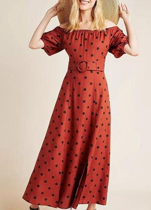 Сукня із змішаного льону від maeve anthropologia👌