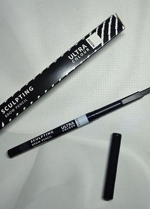 Скульптурирующий карандаш для бровей эйвон avon