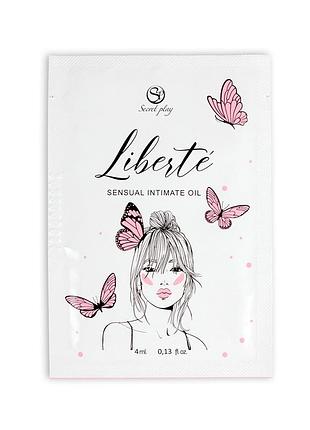 Масажна олія — liberte sensual intimate oil, 4 мл