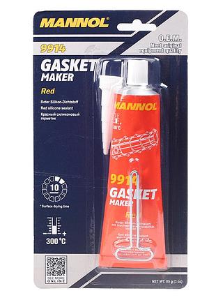 9914 gasket maker red 85g/герметик-прокладка силіконовий "автомобільний" (червоний) 85 мл