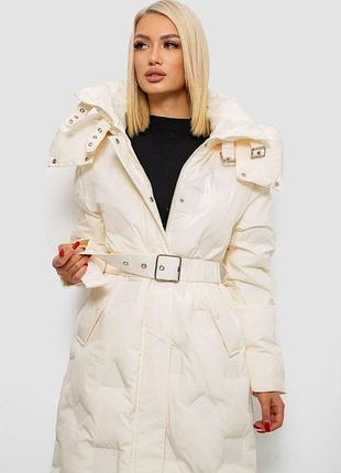 Куртка женская зимняя, цвет молочный, 244r5609