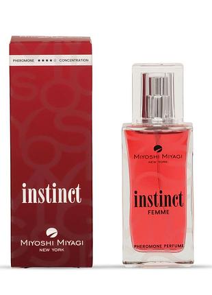 Женские духи с феромонами - miyoshi miyagi instinct, 50 мл
