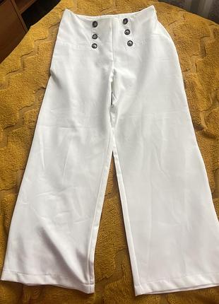 Брюки жіночі білі