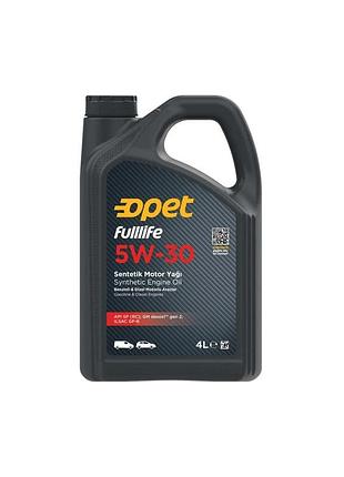 Масло моторное opet fulllife 5w-30 синт 4л (fulllife 5w-30 4l)