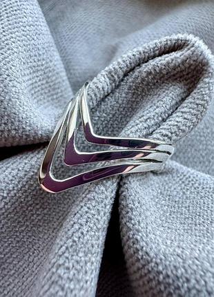 Колечко фалангове его срібна каблучка 925 проба 18