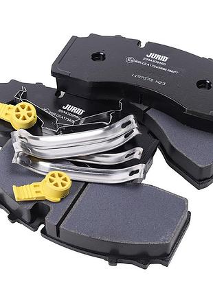 Колодка тормозная дискового тормоза (комплект) wva 29343, 29429 (saf (3057001400) (пр-во jurid) (2934309560)