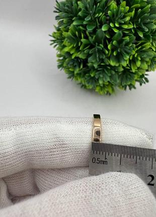 Каблучка обручка срібло 925 проба 3мм