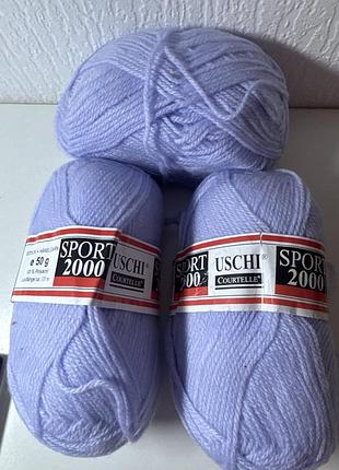 Нитки пряжа для вʼязання акрил