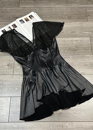 Еротична сукня noir handmade 9