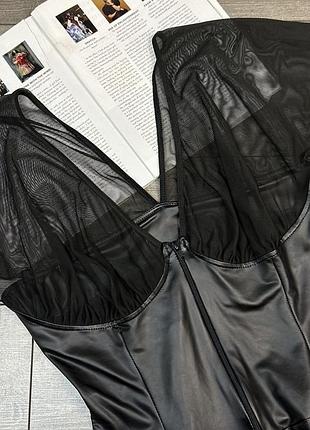 Еротична сукня noir handmade 7