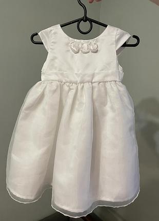 Святкова сукня біла пишна