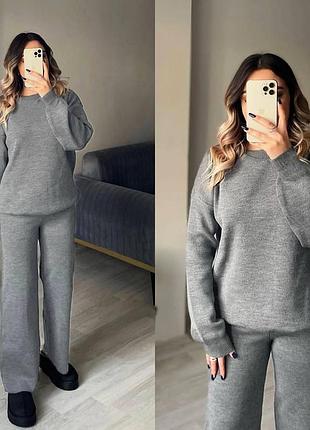 Стильний костюм ангора🩶