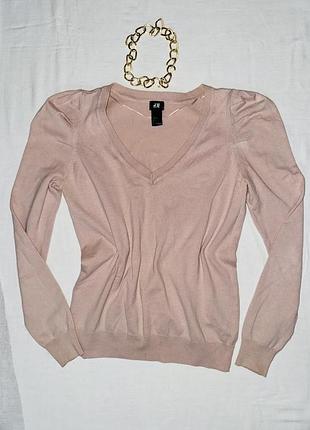 Джемпер з буфами фонарики