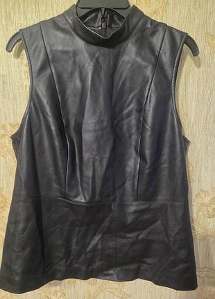 Жилетка з екошкіри